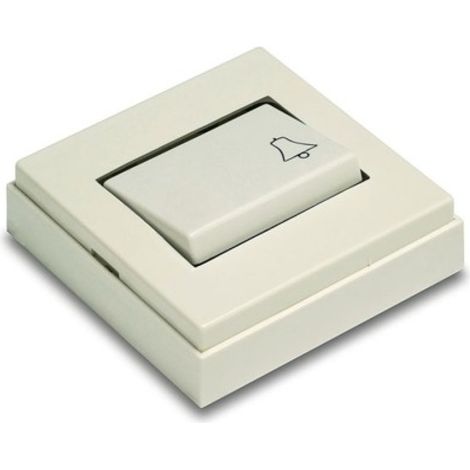 Pulsador tim 65x65x19 10a-250v sup. pvc bl 5010-b famat