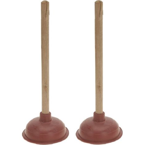 2 ventouses WC/lavabo 40 cm - Articles ménagers/produits d'entretien - Déboucheurs/ventouses (1/2)