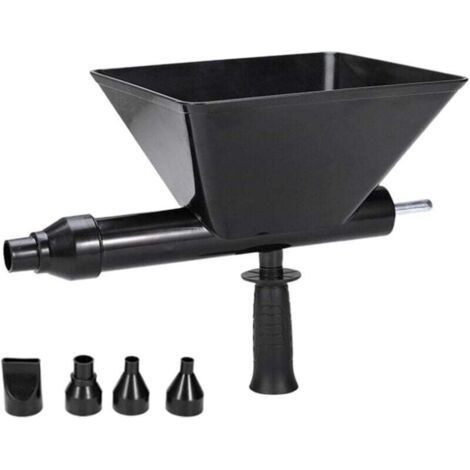 Máquina para juntas de cemento, pulverizador de mortero portátil, pistola de calafateo eléctrica, máquina aplicadora de mortero para ladrillos con 4 boquillas. (1/5)