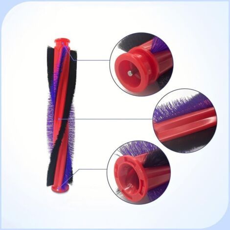 NALOOKAMIC Brosse V6 pour Dyson V6 Slim DC59 DC62 SV03, accessoire de rouleau à brosse, pour brosse de rechange Dyson (18,5 cm) (1/3)