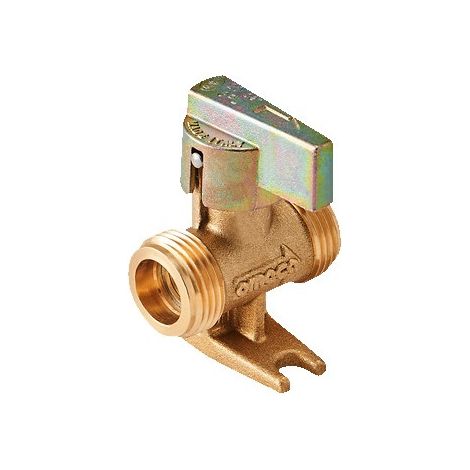 robinet gaz - butane / propane - 1/4 de tour - mâle 20 x 150 mm - banides b147503 (1/2)