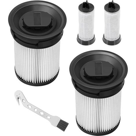 Lot de 2 filtres pour Miele Triflex HX1 Series Accessoires pour aspirateur balai sans fil, Pièce de rechange n° 9178017731 (1/4)