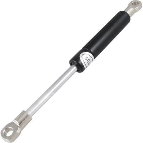 sourcing map Vérin à gaz 500N 200mm longue Dia du trou 8mm ressort à gaz 50Kg 110lb force béquille levage support Auto (1/3)
