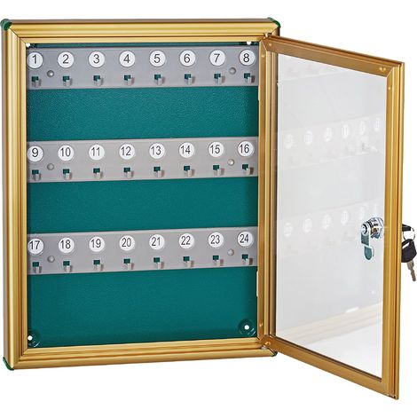 BACHECA PORTA CHIAVI cm 29 x 5 x h.37 - bronzo  - KASART