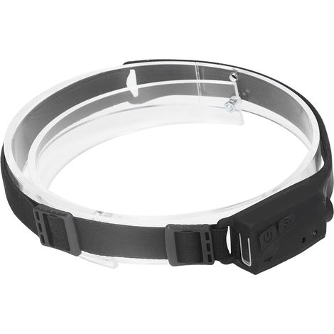 Lampe frontale rechargeable USB 350 lm avec capteur COB grand angle 230° et étanchéité IPX4 (1/5)