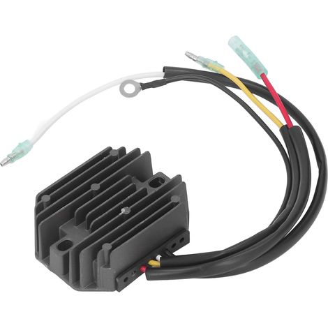 Régulateur de tension 12V pour moteur hors-bord Tohatsu MFS15C MFS20C MFS15D 4 temps, alliage d'aluminium étanche, pièce de rechange (1/5)
