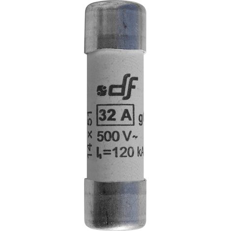 Schmelzsicherung gL/gG 14x51 ohne Schlagbolzen 32A