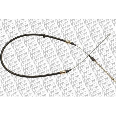 Câble frein arrière gauche compatible Opel, Vauxhall 90445985 (1/2)