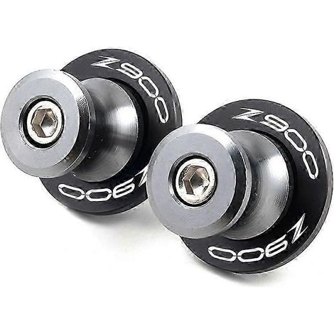 Vis de support de bras oscillant coulissantes M8 noires pour motos Z900, Z1000SX, Z650 et Z800 (1/5)