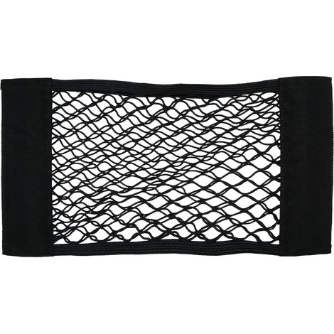 Sac de rangement pour voiture DUNLOP, 40x25 cm, maille, noir.