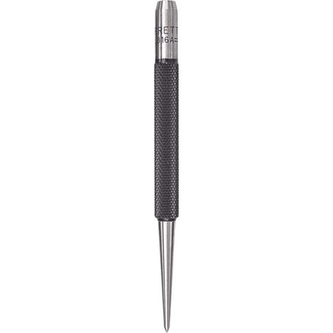 Starrett 816A - Punzonatrice a punta affusolata, lunghezza 10,2 cm, diametro punta affusolata