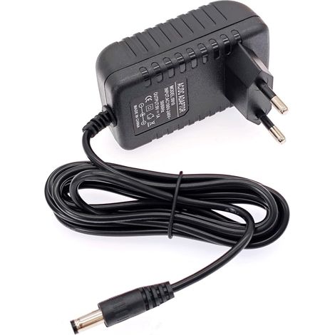 1.8M DC 9W 9V 1A Adaptateur Secteur pour Wi-FI caméra, Alimentation Remplacement pour Les modèles C100, C110, C211, C310, C320WS, C510W, TC60, TC70 Chargeur Mural (1/5)