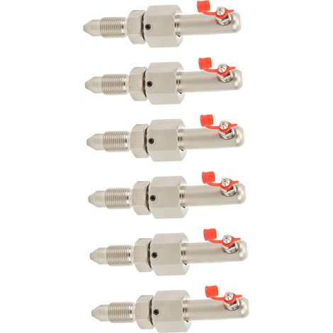 Valve de vérin de pelle hydraulique, buse de chaîne en acier inoxydable 10C2715 pour équipement de terrassement Liugong 907 (1/5)