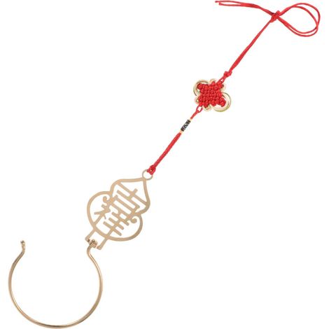 Crochet de rideau chinois en laiton pour la décoration et le (1/5)