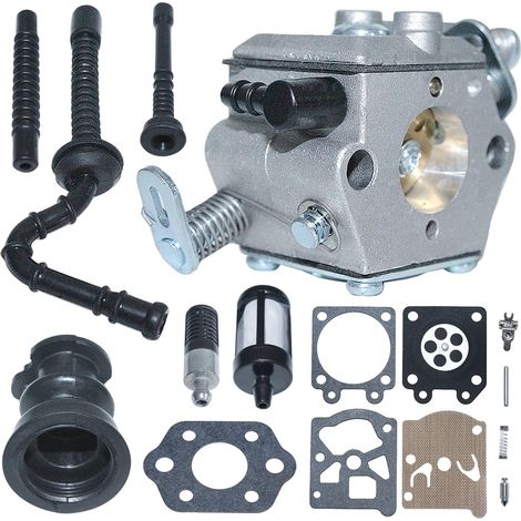 Carburateur Pour Stihl MS250 025 MS230 023 MS210 Kit Réparation Carburant Huile Filtre Ligne, Carburateur, Filtre à Carburant, Tuyau de Carburant, Filtre à Huile, Tuyau à Huile, Ligne d'Impulsion, Col (1/5)
