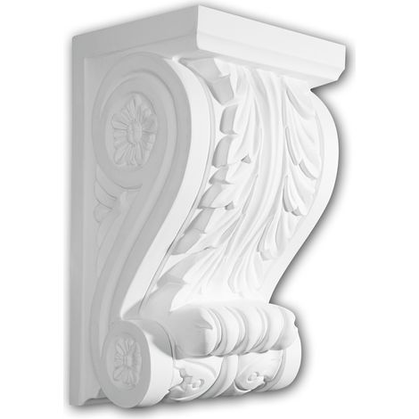Corbel 119001 Profhome Shelve Wall board Decorative Element Corinthian style white