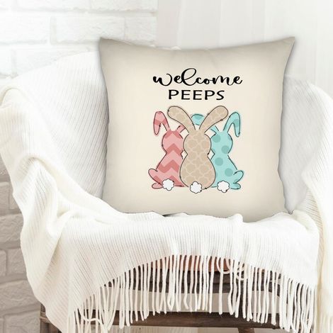 Housse de coussin sans coussin incolore pour la Saint-Valentin, la Fête des Mères, anniversaire (1/5)