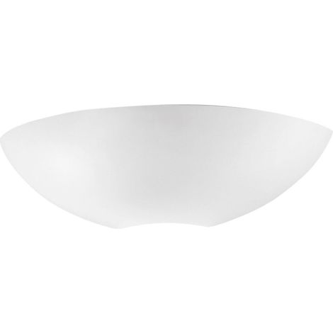 Applique RAVEL in gesso bianco a luce indiretta con attacco R7s per lampadina LED, installazione a parete, IP20, 120W - Rossini Group
