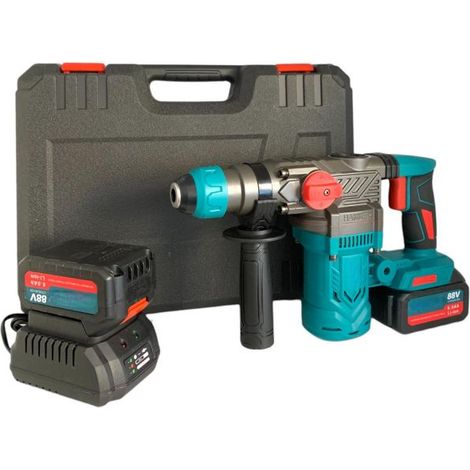 Trapano Martello Demolitore con Doppa Batteria 88V 6AH SDS PLUS Motore Brushless (1/5)