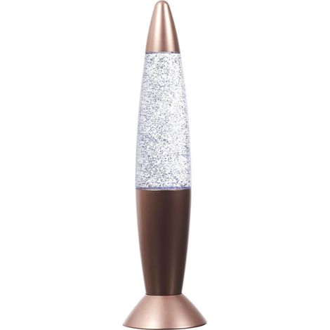 Lampe à Poser Led "Paillettes" 35cm Cuivre (1/5)