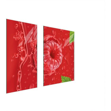GLASSCHUTZPLATTE 75x52 HIMBEERE (1/5)