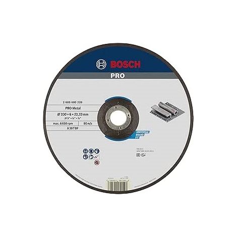 BOSCH - DISCO PER MOLA SBAVO 230x6x22.23MM