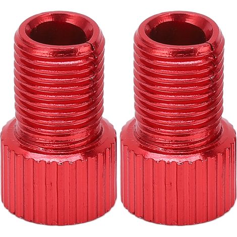 2-teiliger Presta-auf-Schrader-Fahrradventiladapter, Hochleistungsversion für Mountainbike-Pumpe (1/5)