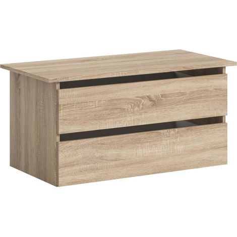 Oakland Schubladeneinsatz Kleiderschrank 2 Schubladen Eiche Dekor. (1/5)