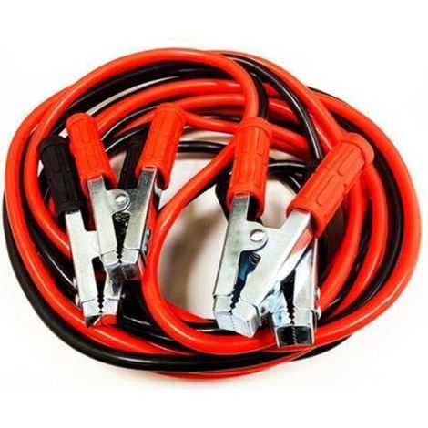 JUMP LEADS BOOSTER CABLES PROFESSIONAL 6M METRES 800A CAR VAN IN ZIP BAG AU283