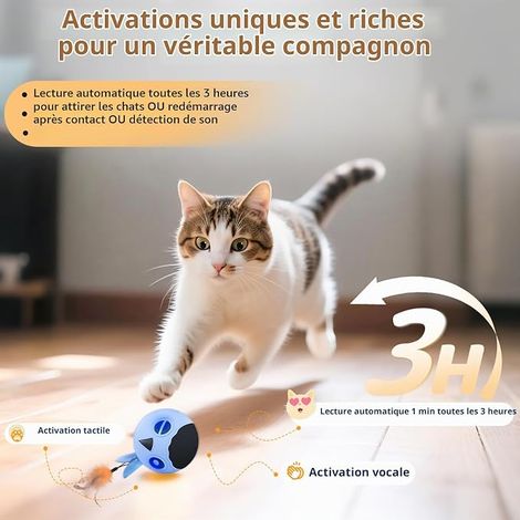 Cat Toy, Ball for Indoor Cats, Ball, Light (1/4)