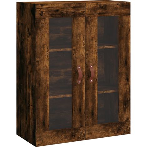Maison Exclusive - Armario de pared roble ahumado 69,5x34x90 cm (1/5)