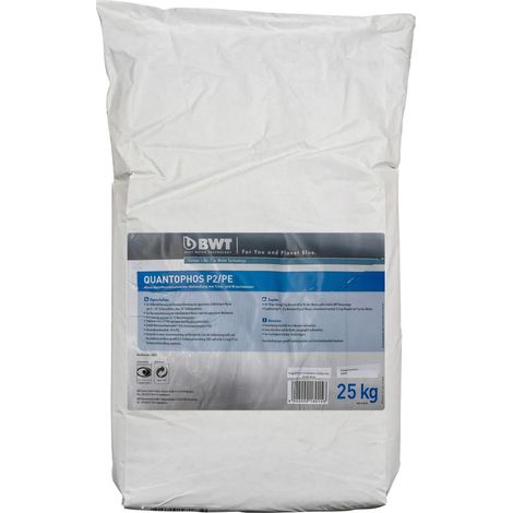 BWT Dosierwirkstoff Quantophos PE/P2 Pulver 25kg, für Medotronic P und Medomat FP, nach Enthärtung, 18015