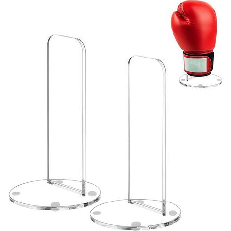 Boxhandschuhständer 2 Stück transparente Acryl Aufbewahrung