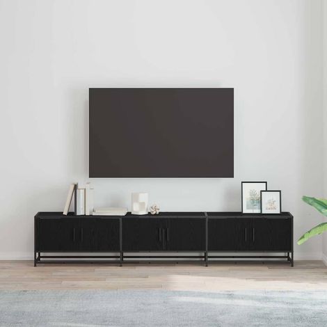 TV-Einheiten 210 x 35 x 41 cm Schwarz Eichen-Optik (1/5)