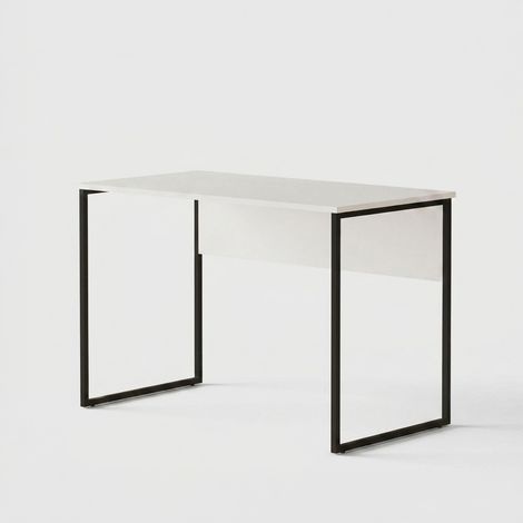 Bureau moderne pour bureau et étude Yorin - Blanc (1/3)