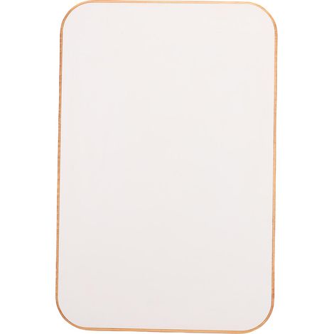 Dessus de Table en bois pour camping-car, 23,23x15,35 pouces, panneau de bureau rectangulaire solide pour bateau, pour Camping, véhicule, remorque, Camping-car, Yacht, blanc (1/5)