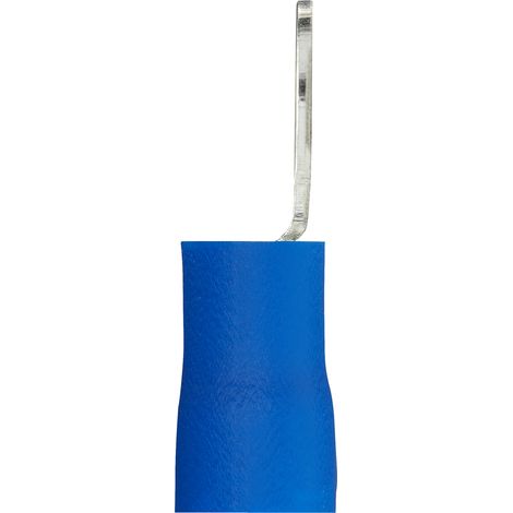 DEBFLEX - COSSE A OEILLET PRE-ISOLE Ø 4 MM BLEU SACHET DE 10 - 711010 (1/3)