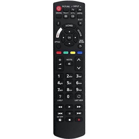 Télécommande de remplacement N2QAYB001180 pour téléviseur Panasonic, télécommande universelle à piles (1/5)