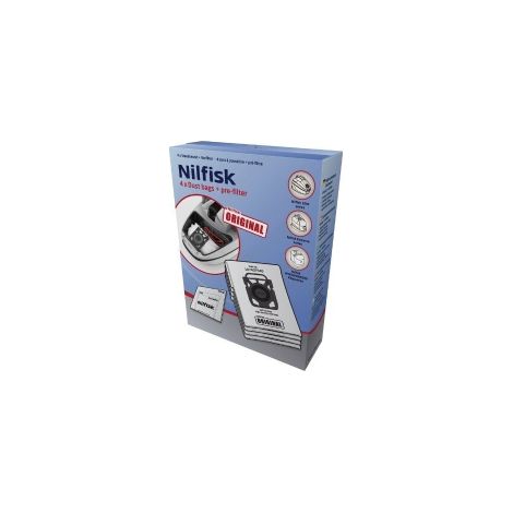 Scatola di 4 sacchetti igiene + pre filtri EXTREME/KING originali - Aspirapolvere - NILFISK - 1557163662734934937