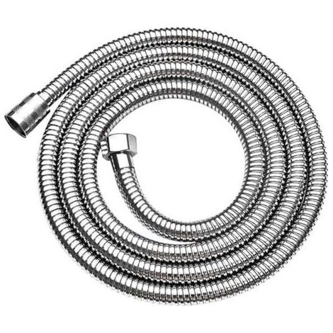 1 tuyau de douche, anti-torsion double protection, acier inoxydable 304, résistant à la corrosion, pour pommeau de douche (1/5)