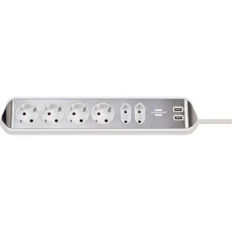 Estilo Multiprise 6X, Blanc