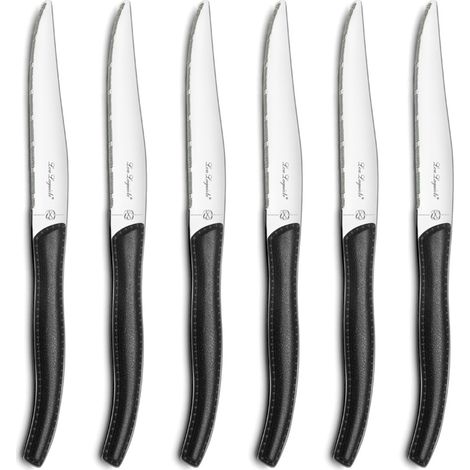 Sky - Coffret 6 couteaux steak Noir