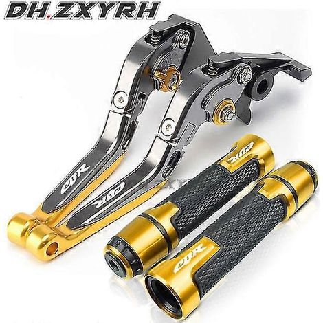Leviers de frein et d'embrayage réglables pour motos Honda CBR600RR (2003-2006) et CBR954RR (2002-2003) - Poignées B (1/5)