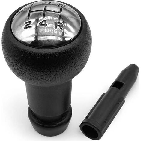 Pommeau de levier de vitesses manuel à 5 vitesses compatible pour Peugeot Picasso Saxo Automotive,Levier de vitesses + convertisseur (1/4)