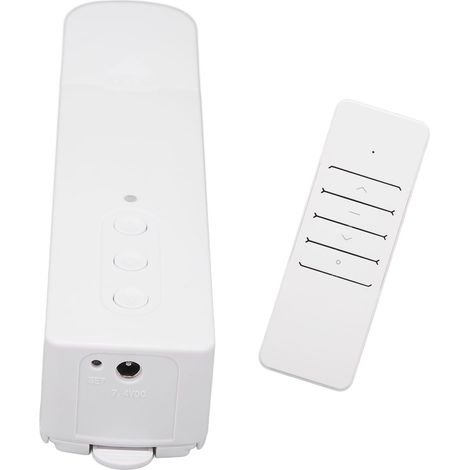 Store Wifi Moteur Tubulaire pour Store Enrouleur, Motorisation Rechargeable avec Commande Vocale et Application Tuya, Pilotage Intelligent par Téléphone, Compatible Amazon Alexa, 1 Pièce (1/5)
