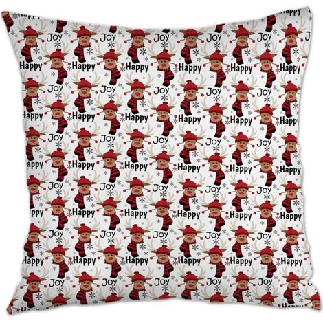 Housse de coussin sans coussin 45x45 inaltérable pour mariage, anniversaire, la Saint-Valentin, la Fête des Mères et des Pères (1/5)