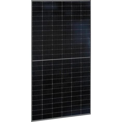 Banyo – Panneau solaire bifacial 585W – Full black – Verre trempé AR 2,0 mm – Cadre aluminium anodisé – IP67 pour installations au sol