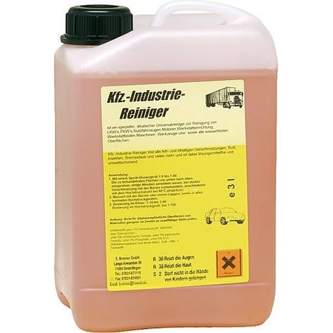 Produit nettoyant voiture industriel bidon 3 litres
