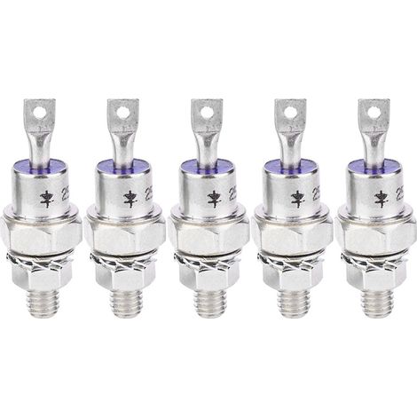 5 Redresseurs 25A 1200V 25HF, Diode de Puissance en Fer, Lot de 5, Courant Continu Haute Tension (1/5)