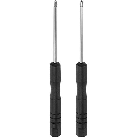 Mini Tri-point Tournevis, 0.6mm Y-type Tête pour Montre Lunettes Électronique Réparation, 2 Pcs (1/5)